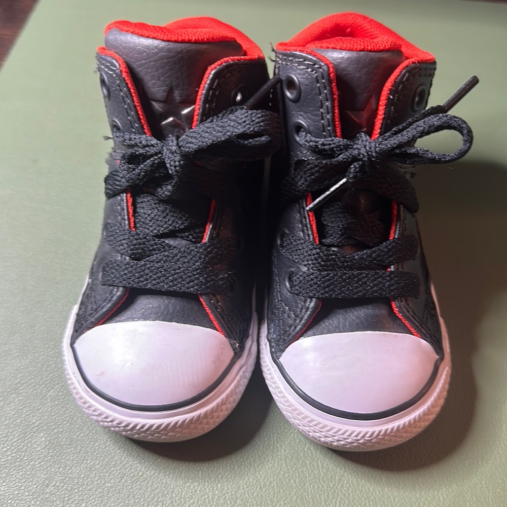 CONVERSE High Street Infant Size 5C Storm Wind Charcoal